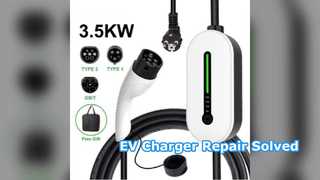 Solução de reparo multifuncional para carregador EV portátil
